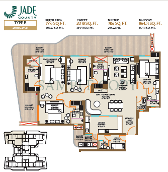 Jade County Floor Plan